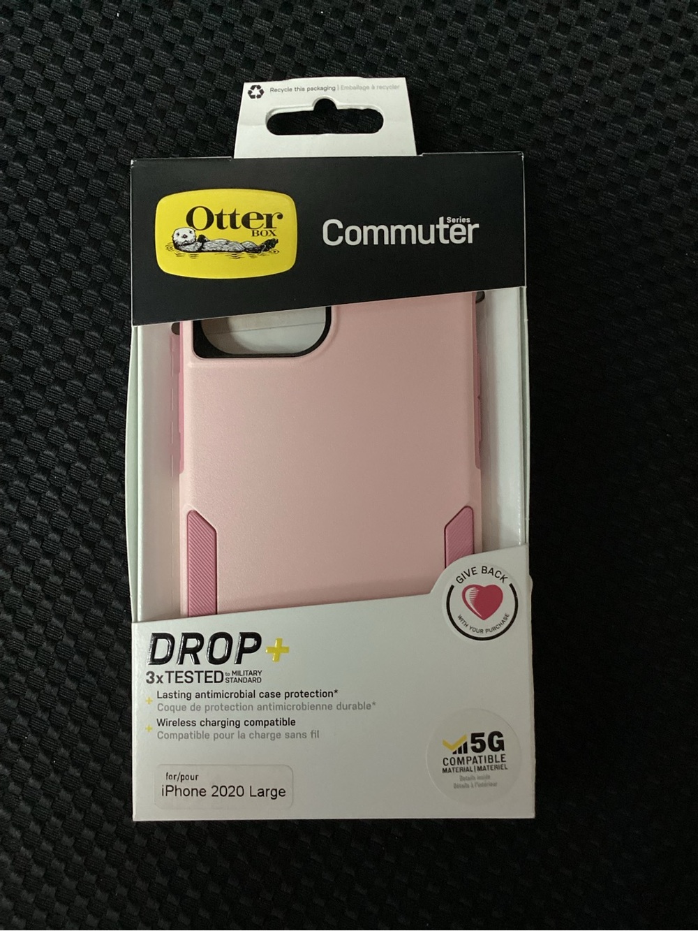 OtterBox Commuter Series Pink Dual-Layer case for iPhone 2020 Large